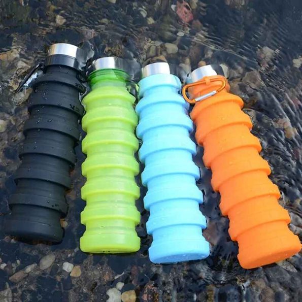 Stylish Silicone Collapsible Bottle (500ML, 1000ML)